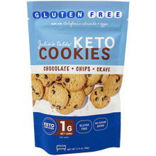 Load image into Gallery viewer, Keto Cookies ~ Chocolate + Chips = Crave, 6 pack