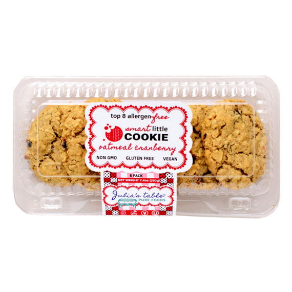 Smart Little Cookie ~ Oatmeal Cranberry, 6 pack