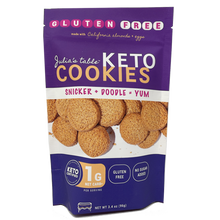Load image into Gallery viewer, Keto Cookies ~ Snicker + Doodle = Yum, 6 pack
