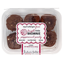 Load image into Gallery viewer, Bright Little Brownie ~ Peppermint Party, 6 pack
